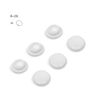 TOPES PLASTICO PARA TAPA INODORO A-26 ESTOLI